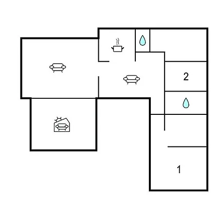 2 Bedroom Lovely In
